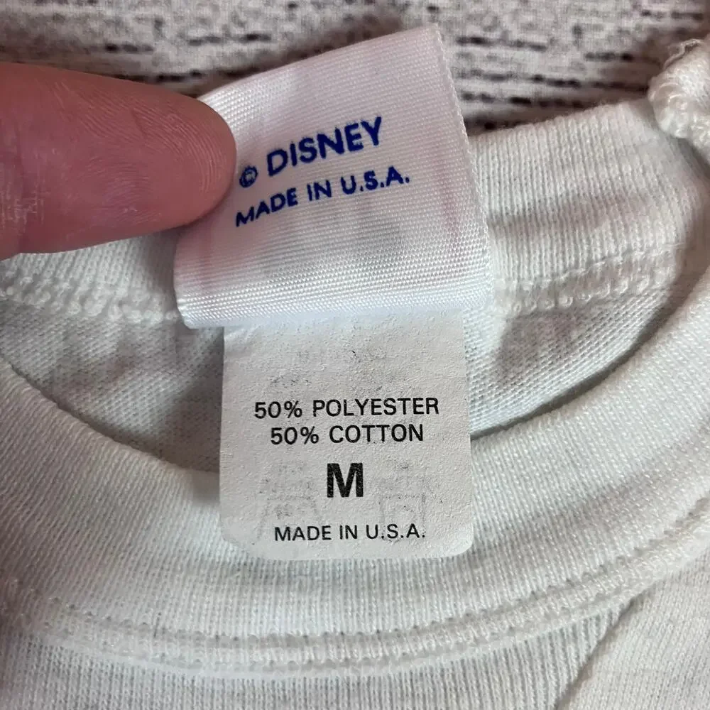 Vintage 1980s Mickey Mouse Dressed For Success Sweatshirt - Picture 4 of 7